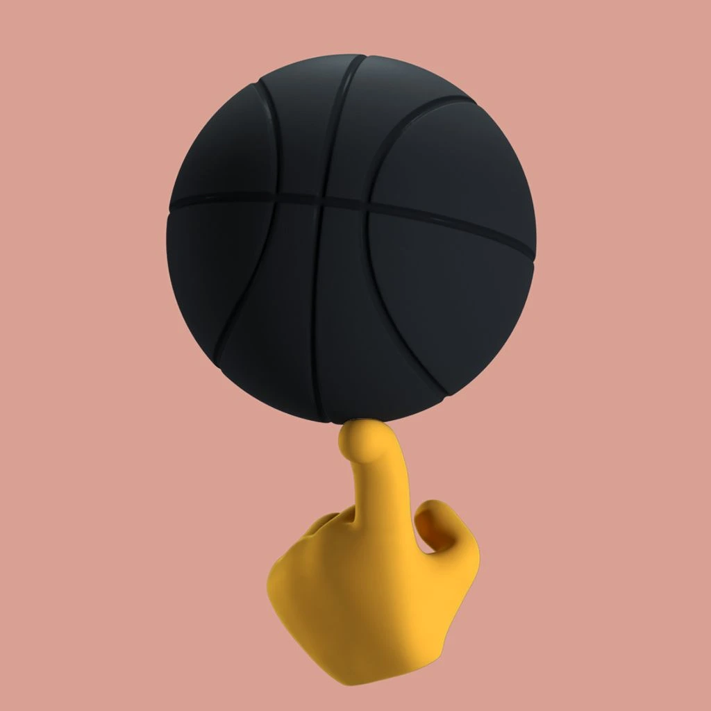 Illustration of an 80-ball pulse-themed bingo card
