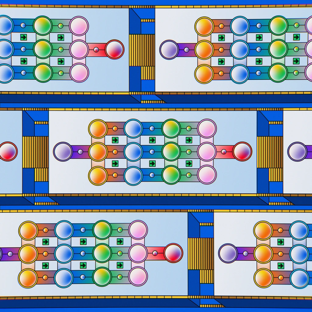 Illustration of the 90-ball Lounge room with warm coral walls and a chat host